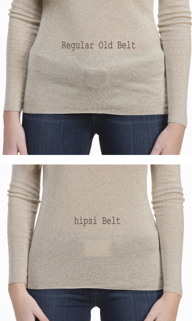 hipsi Belt Set (Navy Strap with November Blue Buckle)